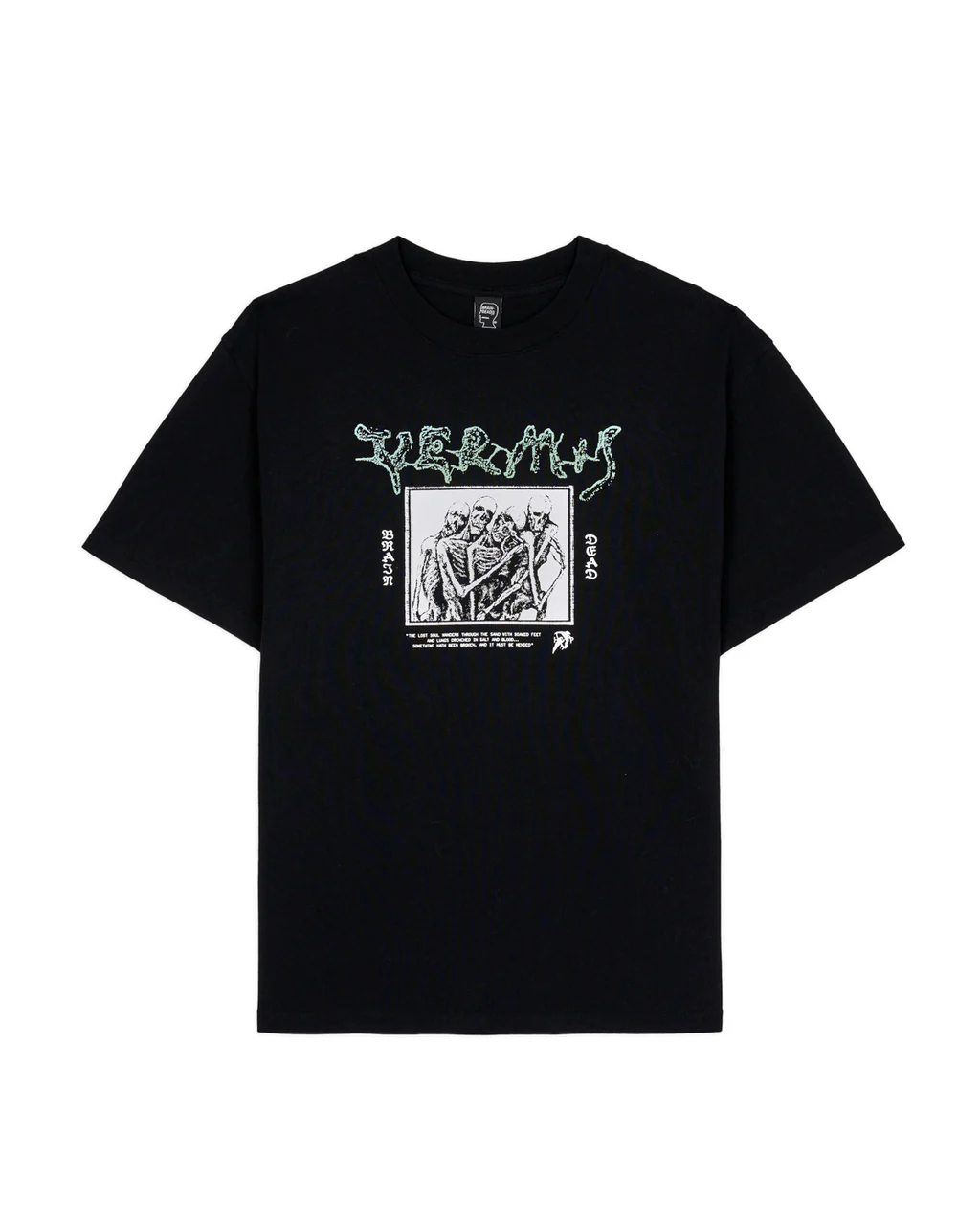 Brain Dead Fantasy Games Vermis Cage T-shirt - Black Brain Dead Fantasy Games Vermis Cage T-shirt - Black