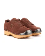 Brain Dead x Coach SoHo Suede Wooden Clog - Vintage Brown