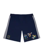 Brain Dead x Disney x Adidas Embroidered Mickey and Friends Track Short - Navy