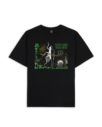 Brain Dead x The Fly T-shirt - Black