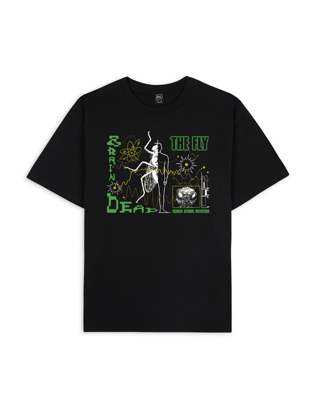 Brain Dead x The Fly T-shirt - Black Brain Dead x The Fly T-shirt - Black