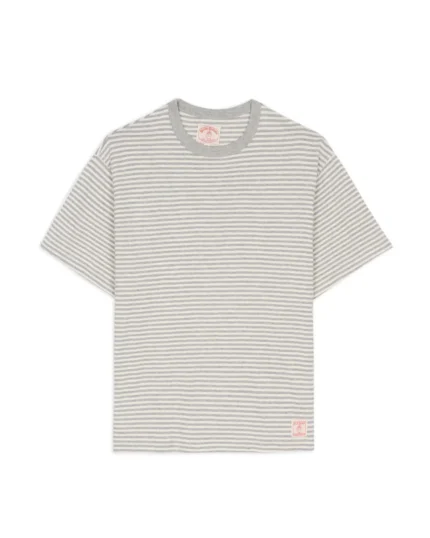 Brooks Brothers California Loose Knit Striped T-Shirt - Natural