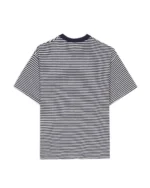 Brooks Brothers California Loose Knit Striped T-Shirt - Navy