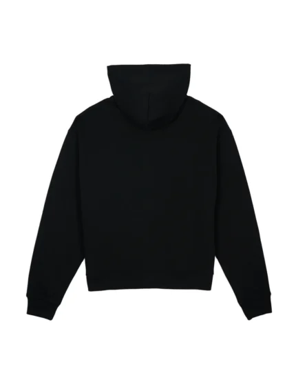 Collegiate Zip Up Hoodie - Black