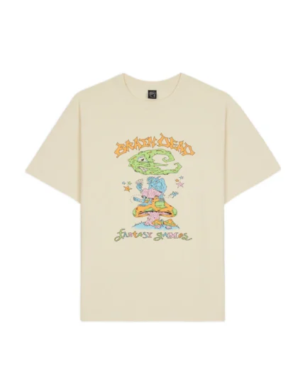 Psychic Card Games T-shirt - Natural