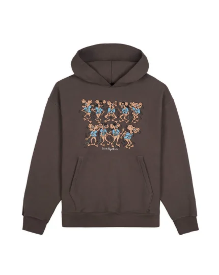 Rat Dance Soundsystem Hoodie – Clay