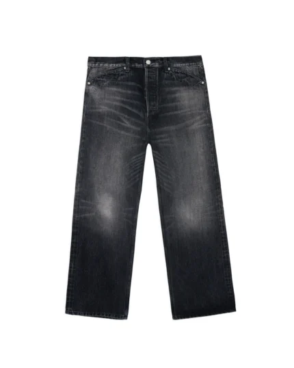 Type 00 13.2oz Selvedge Denim Pant - Washed Black