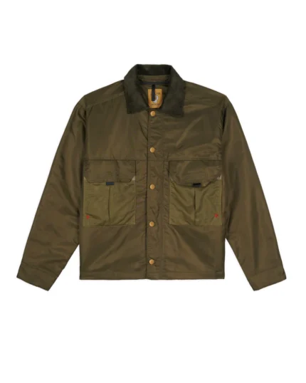 Cropped Chore Jacket - Green
